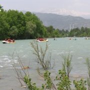 Turcja, rzeka Köprülü 2012