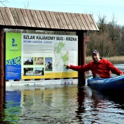 Powódź nad Bugiem - wiosna 2013